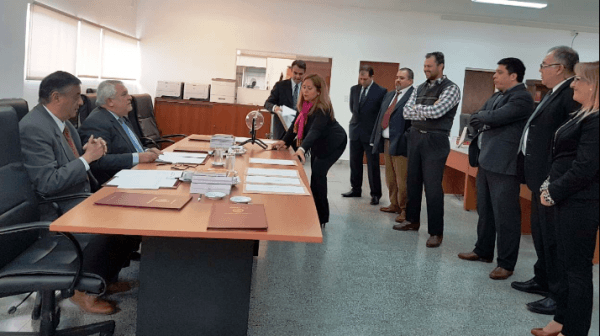 Postulantes al cargo de fiscal de Joaquín V. González rindieron escrito