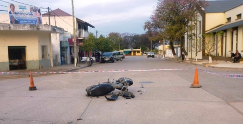 Las Lajitas: Accidente de Tránsito frente a la Comisaria N° 51