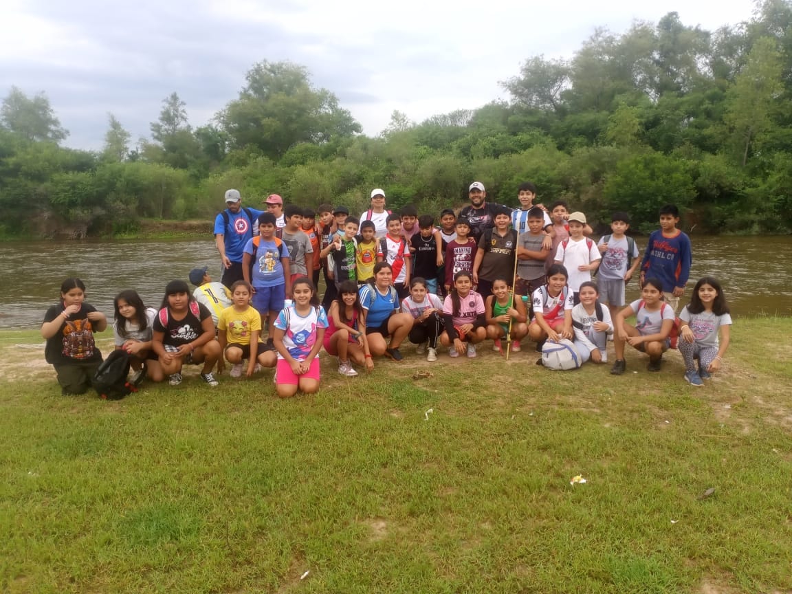 Bicicleteada de los chicos de la Colonia de Vacaciones