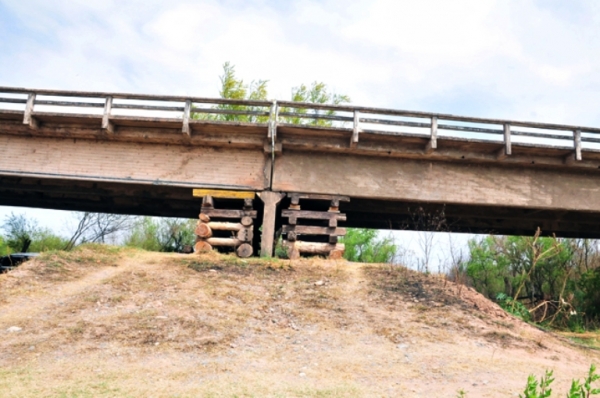 Romero reclamó por el estado del puente carretero en el Tunal