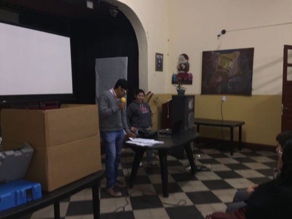 Un centenar de personas en la capacitación en Joaquín V. González