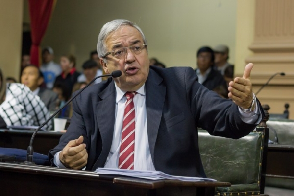 El presidente de la cámara baja recibió a periodistas autoconvocados