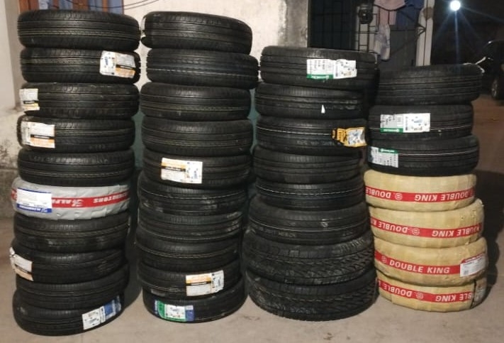 Anta: Secuestraron un cargamento ilegal de neumáticos