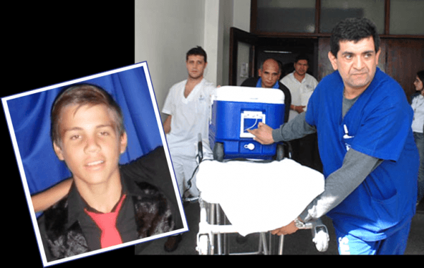 Se concretó la Ablación de los órganos de Enzo Rojas