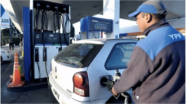 YPF volvió a subir las naftas hoy