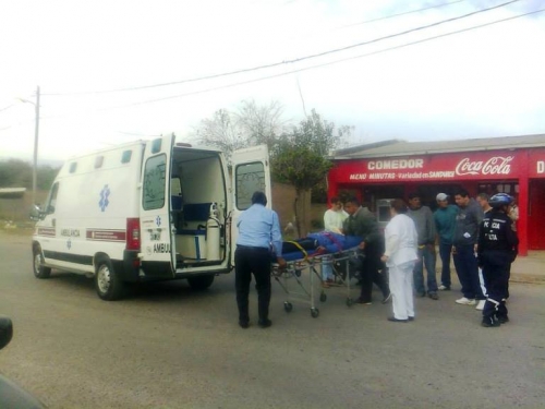 En J. V. González ocurrió un accidente de tránsito en San Martín esquina Salta