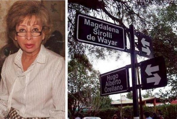 Magda ya tiene calle