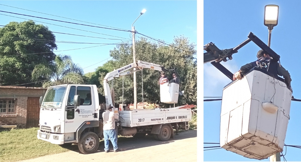 Repon en Alumbrado Público