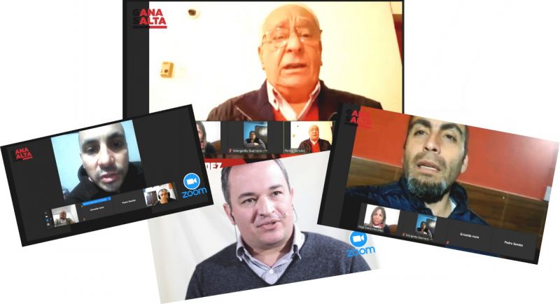 Acto virtual del Frente Salteño- Gana Salta