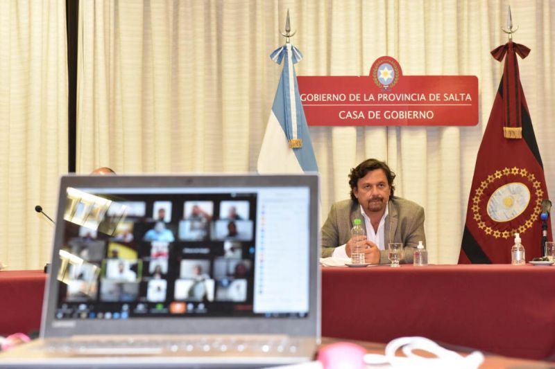Sáenz anunció el uso obligatorio del barbijo en toda la provincia