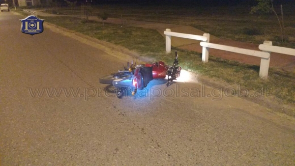 Motociclista fallece tras protagonizar un siniestro vial en Las Lajitas