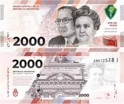 Nuevo billete de $2.000