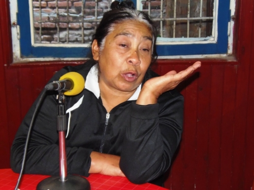 Mujer pide ayuda para su hijo discapacitado