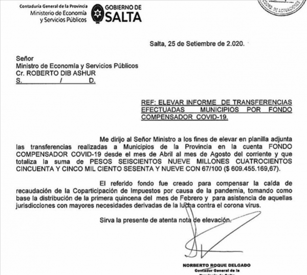 Confusión y malestar por "fondos COVID" enviados a los municipios