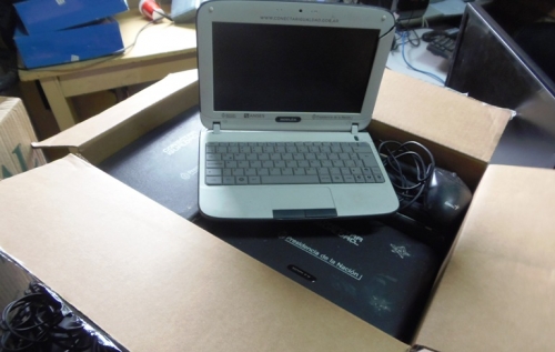 Entregaron las Netbook robadas en la Escuela Técnica N° 3114
