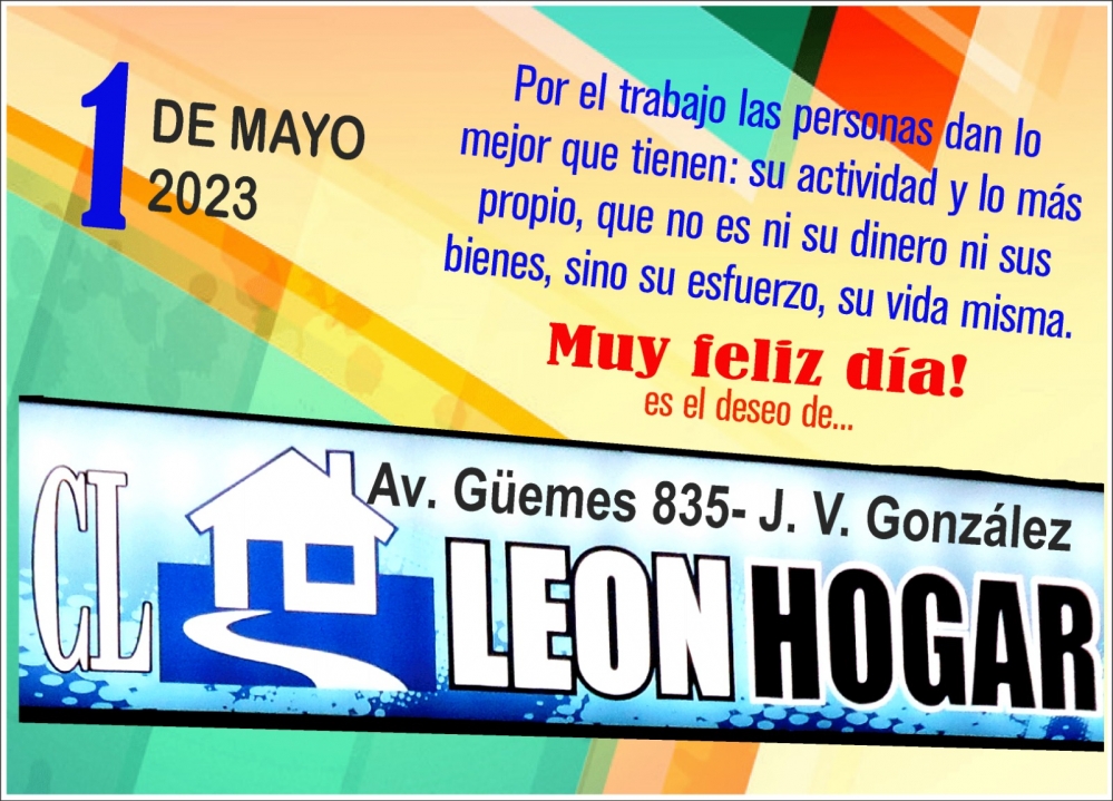 Saludos por el Día del Trabajador