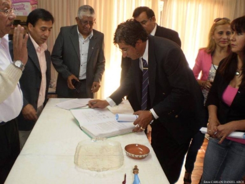 Omar Chávez en la Junta Calificadora de Méritos y Disciplina
