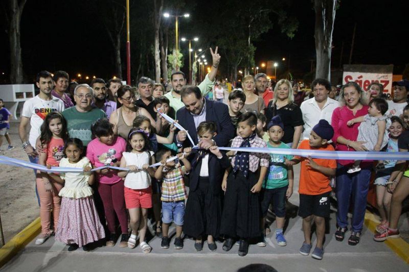 En El Quebrachal inauguraron El Parque de la Amistad