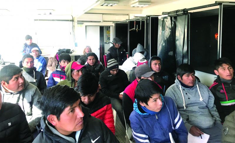 En La Puna realizan capacitaciones sobre soldadura y herrería