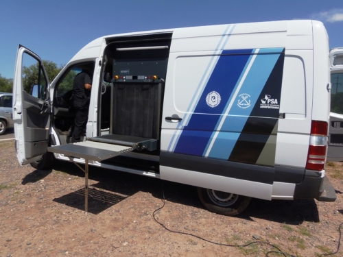Scanner móvil para combatir el narcotráfico en nuestra región