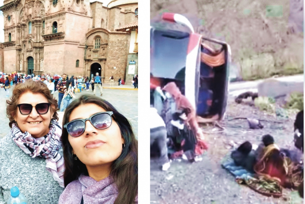Volcó autobús en Tupiza en el que viajaba la licenciada Julia Farfán