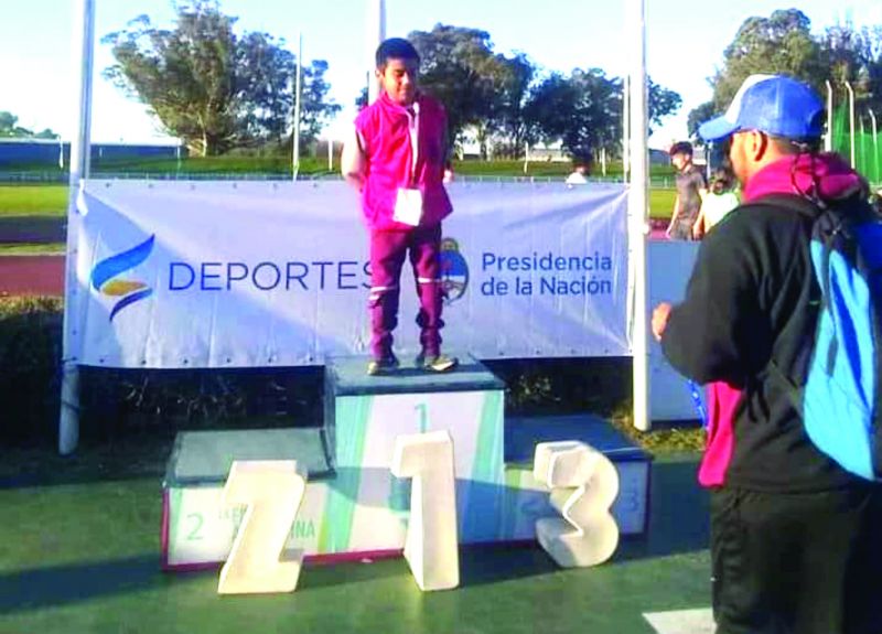 Juegos Evita 2019: Carlos Palma obtuvo Medalla de Oro