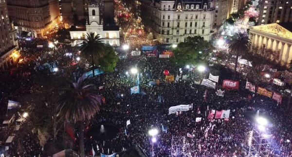 En masiva marcha, familiares de Maldonado pidieron que Bullrich “de un paso al costado”