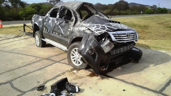 Gravísimo accidente en Cobos: un muerto y dos heridos graves