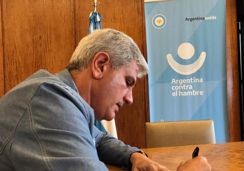 “No puede haber hambre en la Argentina”