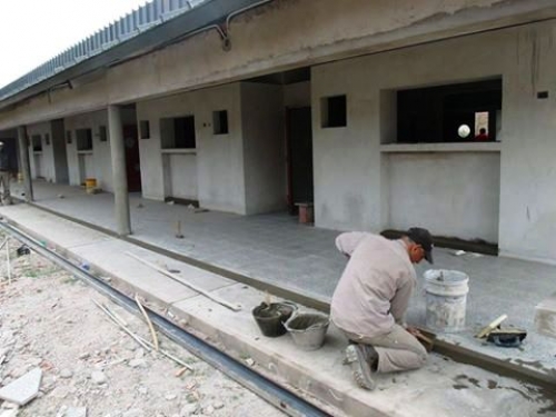 Escuela Martin Fierro sin terminar