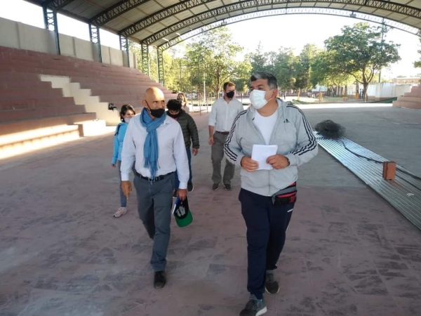 Concluyen detalles para la inauguración del Micro Estadio Municipal