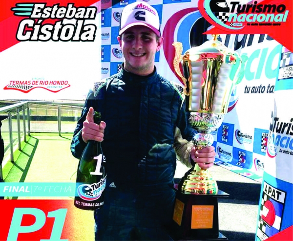 Cístola inscribe el nombre de Salta en lo más alto del automovilismo Nacional