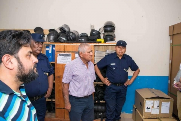 Centro de Videovigilancia para Joaquín V. González y Anta