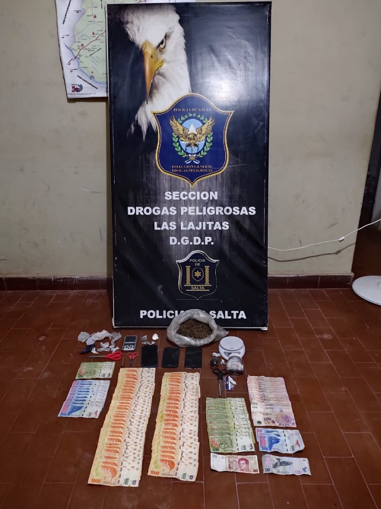 En Apolinario Saravia desbarataron 3 bocas de expendio de drogas