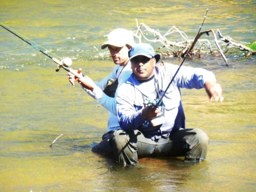 Está habilitada la pesca deportiva en los ríos Juramento y Medina