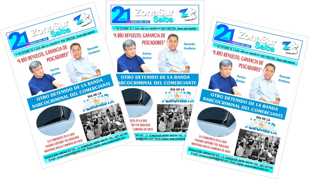 Ya apareció la nueva edición impresa: OCTUBRE 2025
