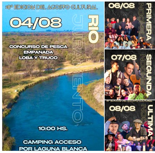 Programa de la 28ª Edición del Agosto Cultural