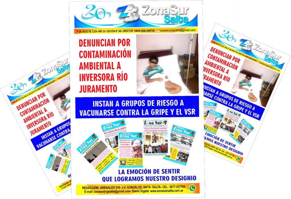 Ya salió nuestra edición de Julio Nº 345