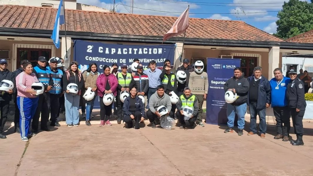 Capacitan a motociclistas de General Pizarro