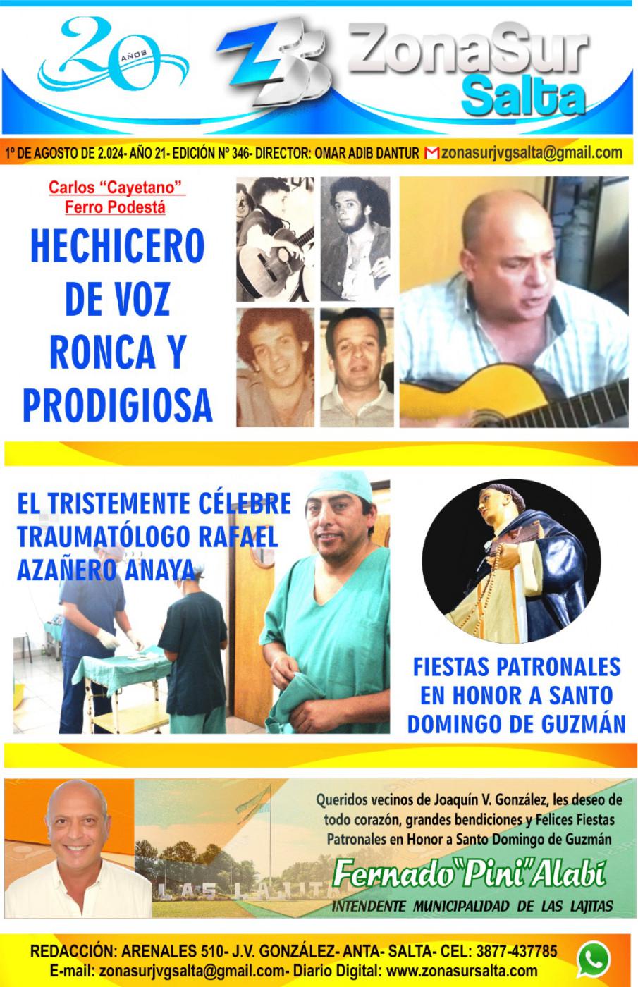 Ya salió edición Nº 346 en nuestro mes aniversario