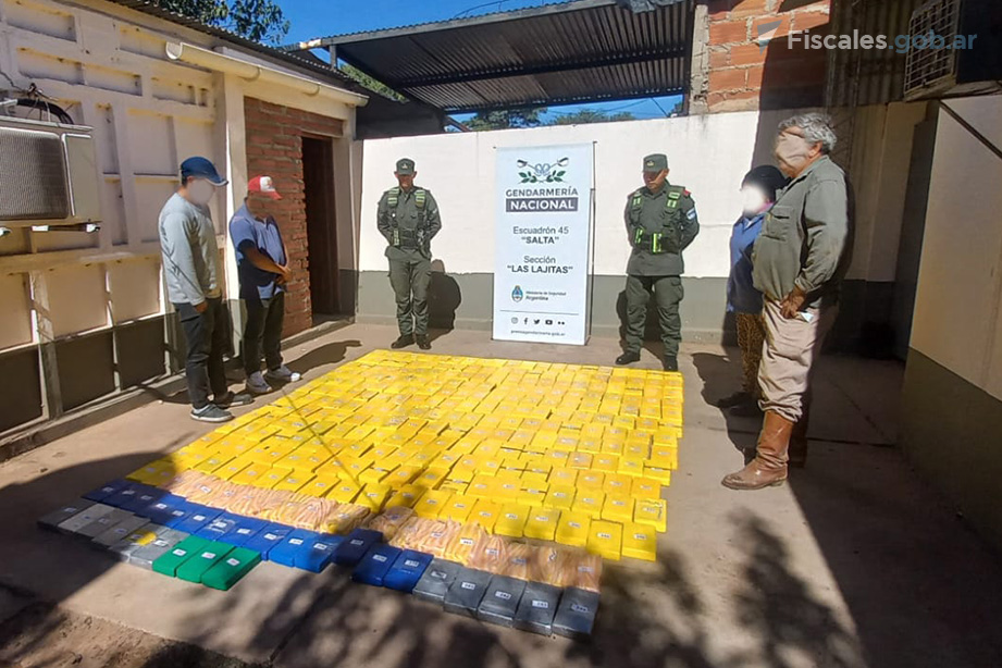 Comenzó el juicio por el trasporte de 334 kilos de cocaína