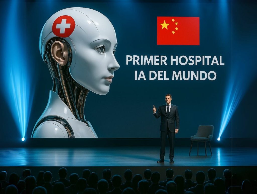 Primer hospital sin humanos en China