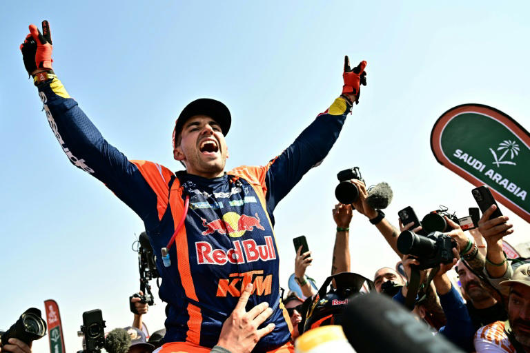 Luciano Benavides ganó en motos, el Rally Dakar 2026