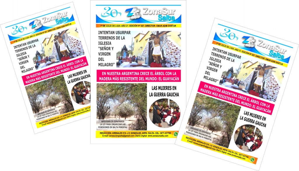 Nueva edición impresa: JULIO 2025