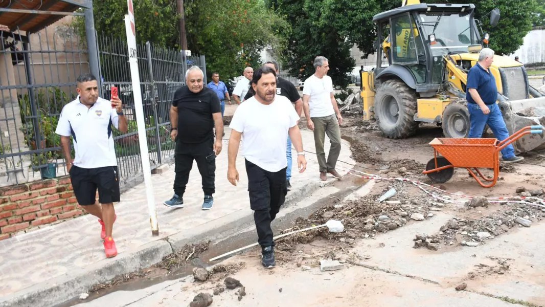 Tras el temporal, Sáenz supervisó la asistencia integral en El Galpón y Metán