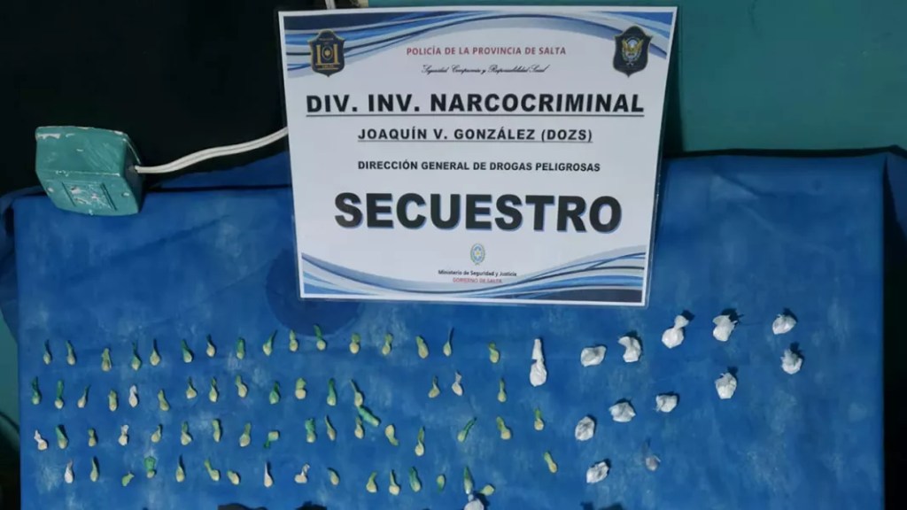 Desarticularon una banda narco en Joaquín V. González
