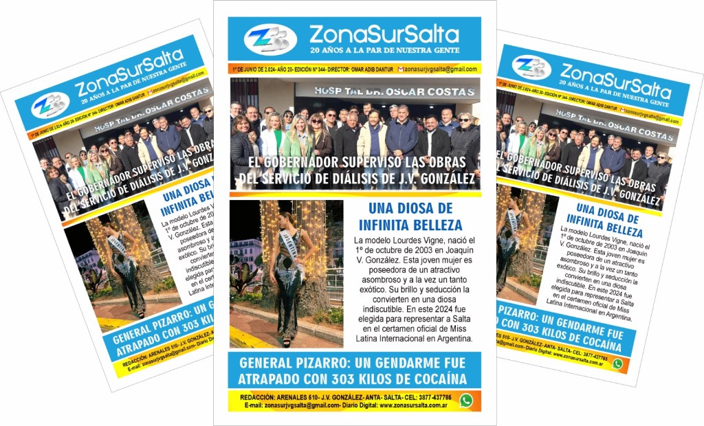 Ya salió nuestra edición de Junio Nº 344