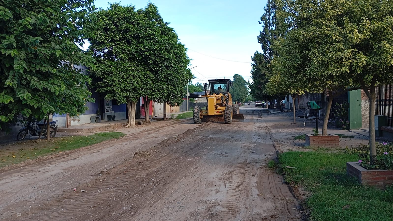 Mantenimiento y nivelación de calles