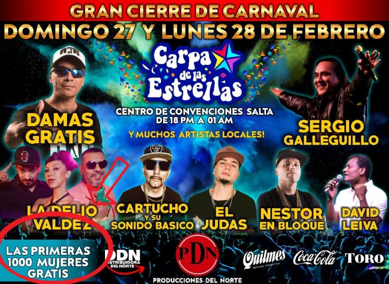 La Carpa de las Estrellas y una invitación a “las primeras 1000 mujeres gratis”