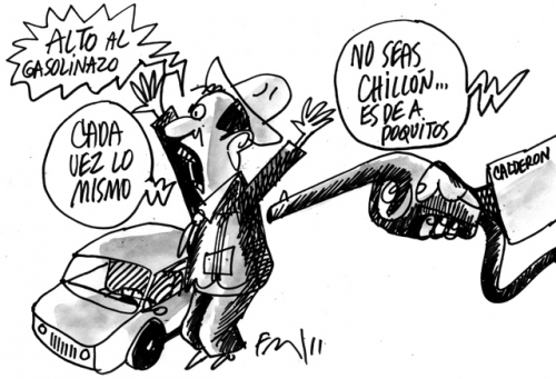 Se registró el cuarto aumento de combustibles en lo que va de 2015